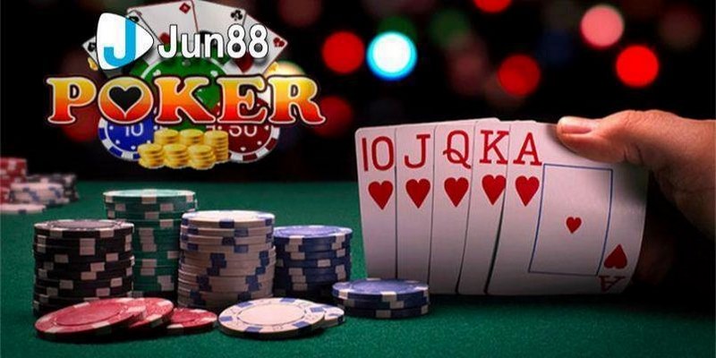 Poker là một trong những trò chơi được yêu thích nhất tại casino Jun88