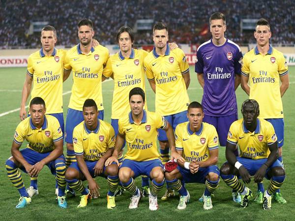 Đội hình Arsenal mùa giải 2013/14