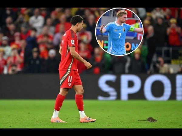 Tin BĐ: Bỉ thắng Wales 4-2, tâm điểm là một con chuột