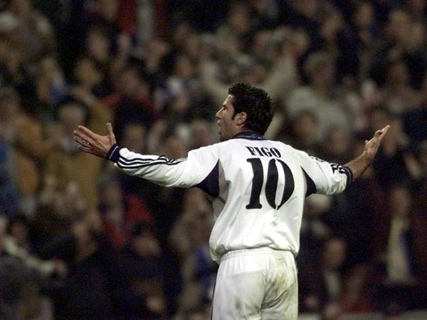 Số áo Figo tại các câu lạc bộ hàng đầu