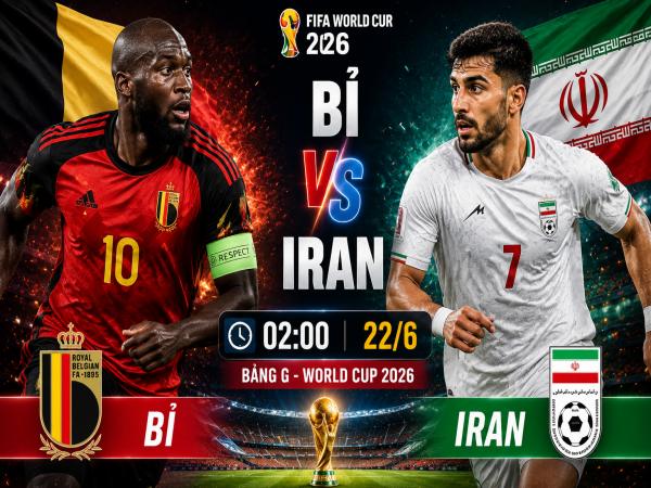 Số liệu thống kê về Bỉ gặp Iran đêm hôm nay 22/6