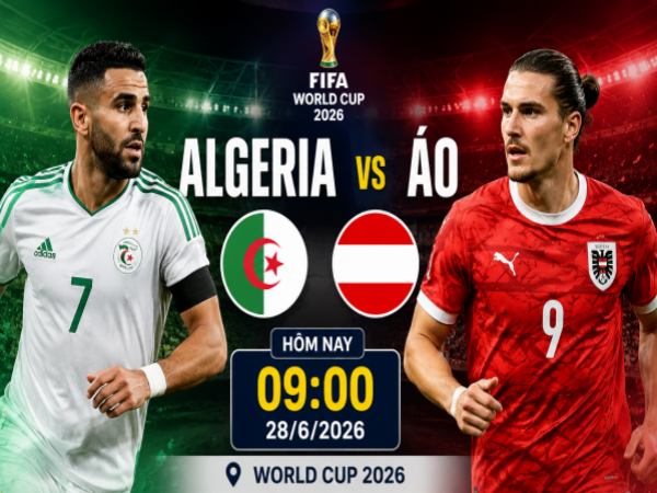 Số liệu về đội hình dự kiến Algeria gặp Áo hôm nay