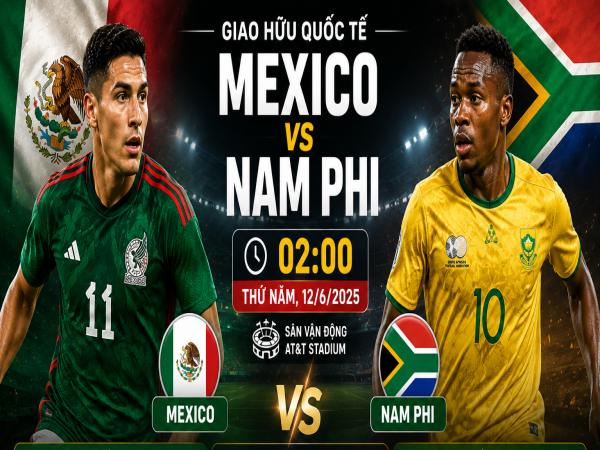 Số liệu về đội hình dự kiến Mexico gặp Nam Phi hôm nay